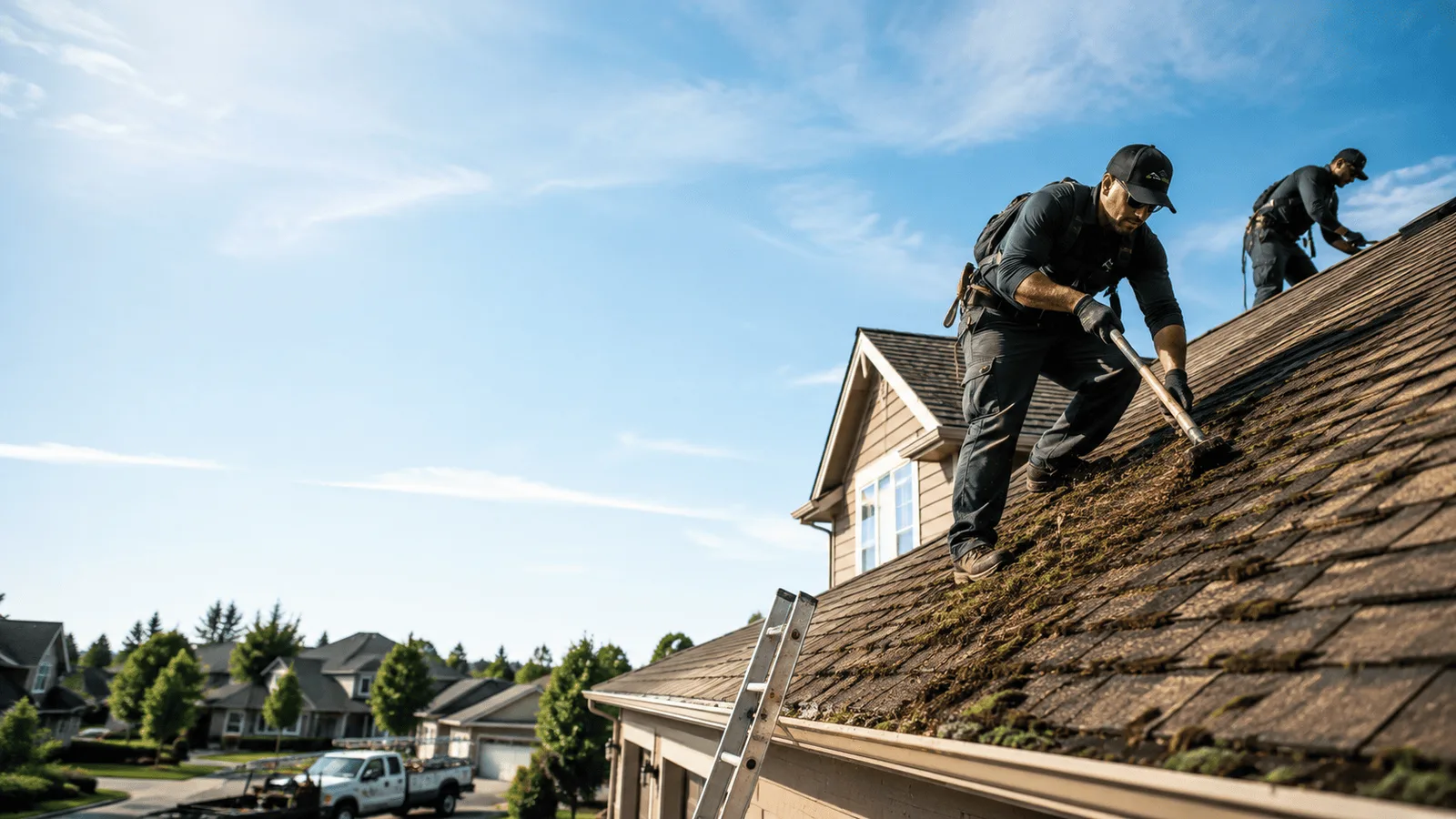 Roof Moss Removal in Vail, IA near me